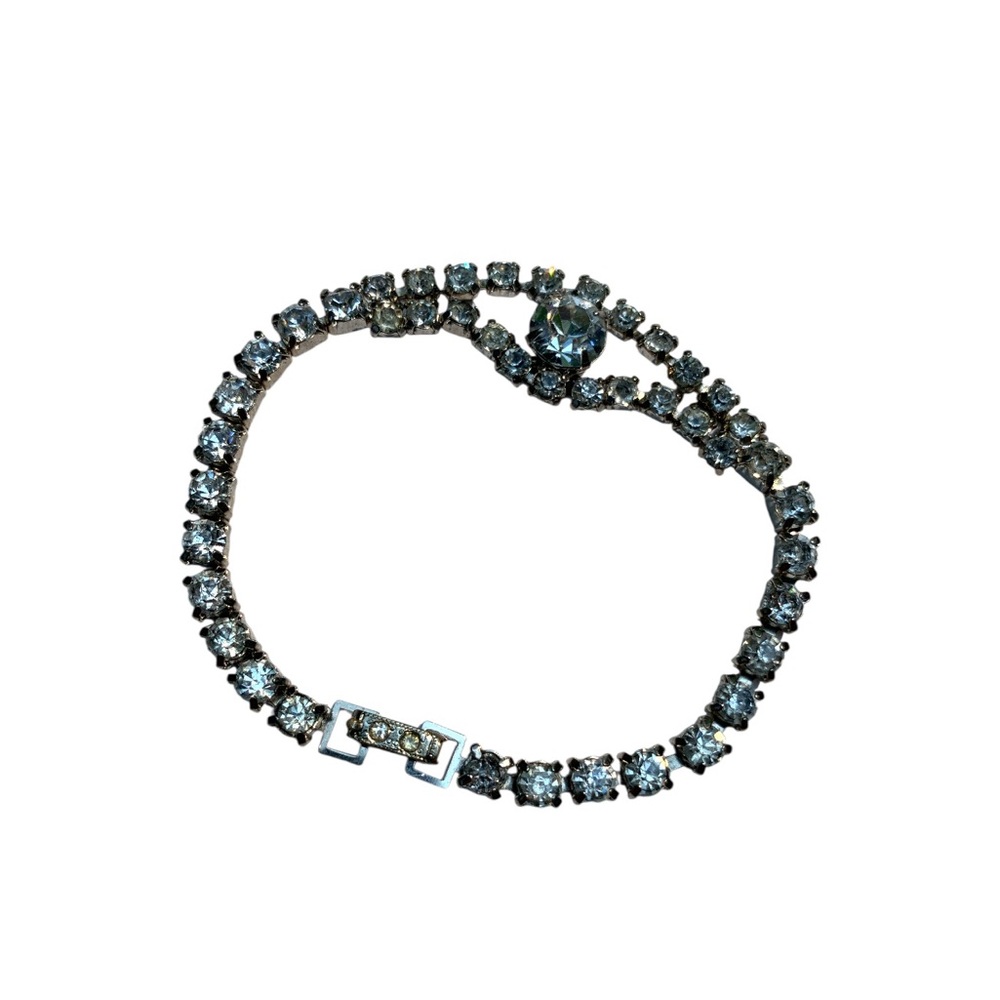 Vintage Mid Century rhinestone bracelet